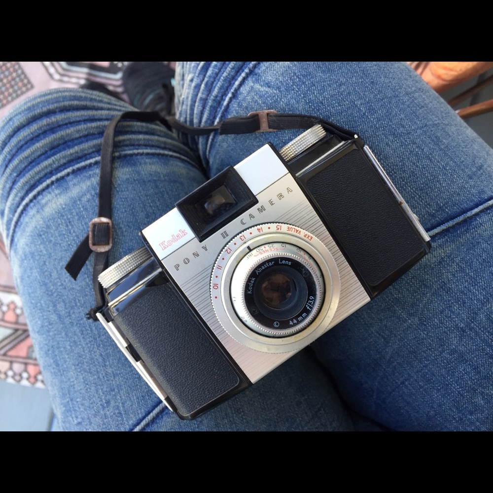 Vintage Kodak Pony 2 35mm camera 1960s